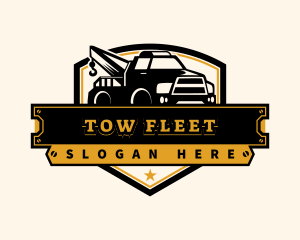 Automotive Tow Truck logo design