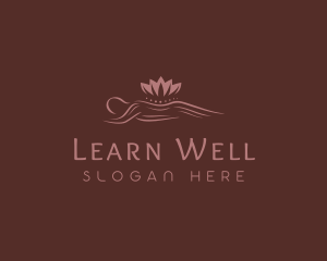 Lotus Massage Therapy Wellness logo design