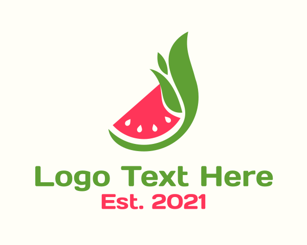 Fruitarian logo example 4