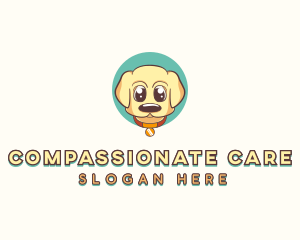 Puppy Dog Veterinarian Logo