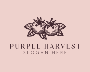 Farm Harvest Tomatoes logo design