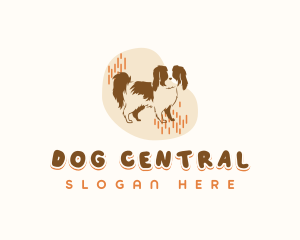 Cute Puppy Dog logo design