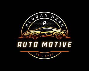 Luxury Auto Car Detailing logo design