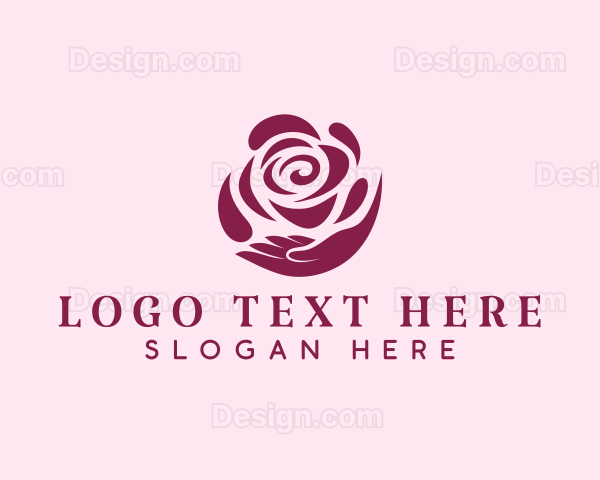 Flower Rose Wellness Logo