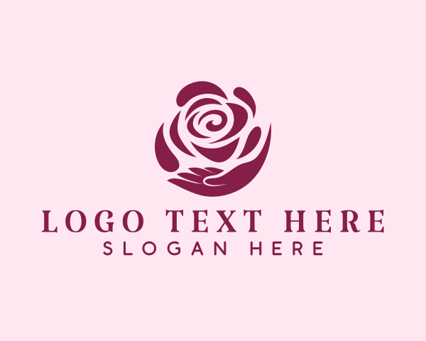 Blossom logo example 4