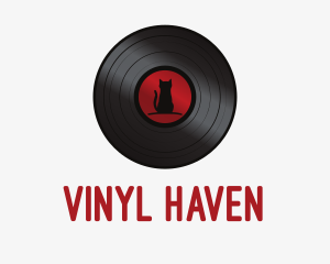 Cat Vinyl Record logo