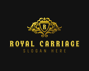 Royal Crown Wreath logo design