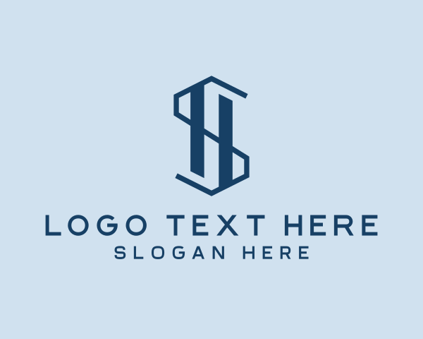 Letter Hs logo example 2
