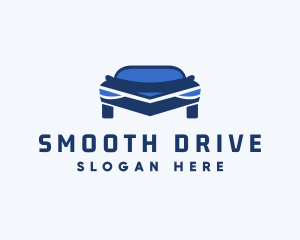 Sedan Bumper Automobile logo design