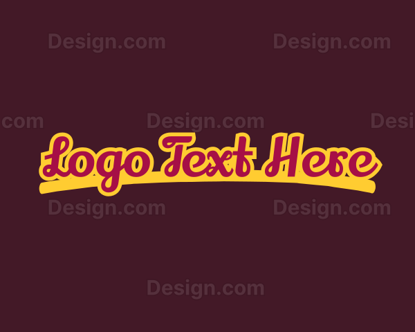 Quirky Script Business Logo