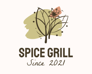 Bay Leaf Spice logo design