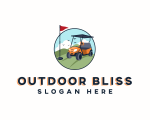 Sports Golf Cart logo design