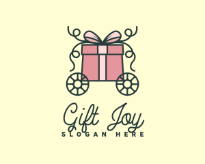 Elegant Gift Box Boutique logo design