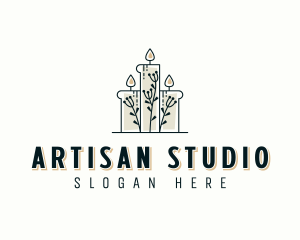 Artisanal Candle Maker logo design