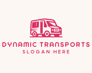 Minivan Commuter Transport logo design