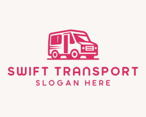 Minivan Commuter Transport logo design