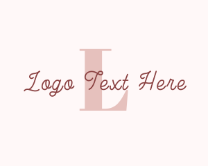 Feminine Cursive Studio logo