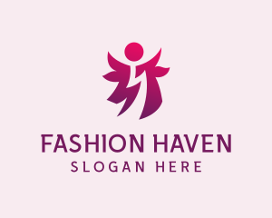 Fashion Apparel Person logo