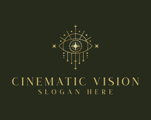 Boho Eye Mystical Vision logo design