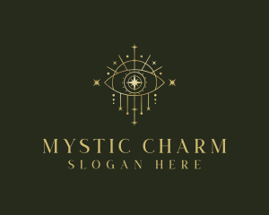 Boho Eye Mystical Vision logo design