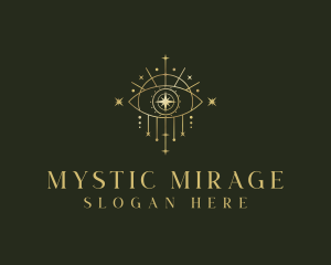 Boho Eye Mystical Vision logo design