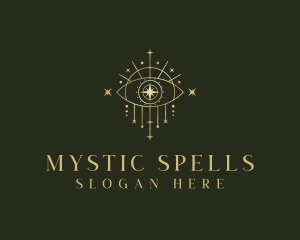 Boho Eye Mystical Vision logo design