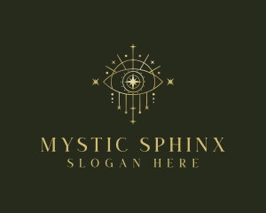 Boho Eye Mystical Vision logo design