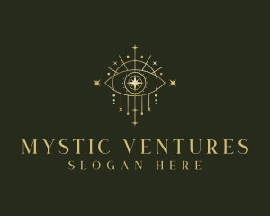 Boho Eye Mystical Vision logo design