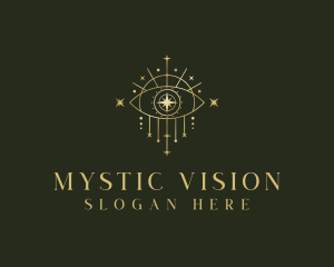 Boho Eye Mystical Vision logo design