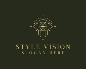 Boho Eye Mystical Vision logo design