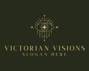 Boho Eye Mystical Vision logo design