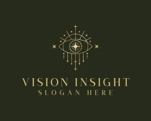 Boho Eye Mystical Vision logo design