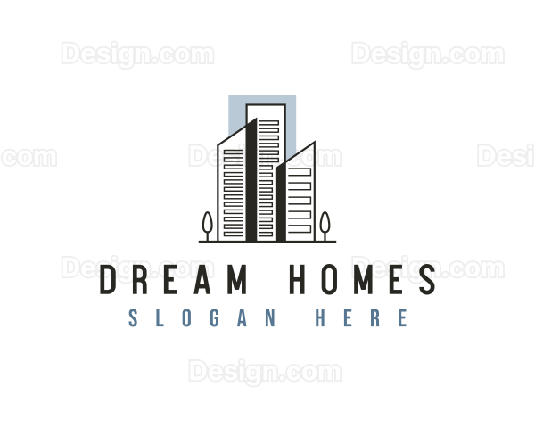 Architecture Realty Building Logo