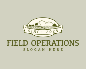 Rice Field Farming logo
