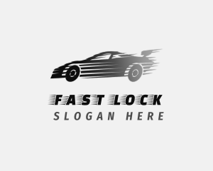 Fast Car Racing logo design