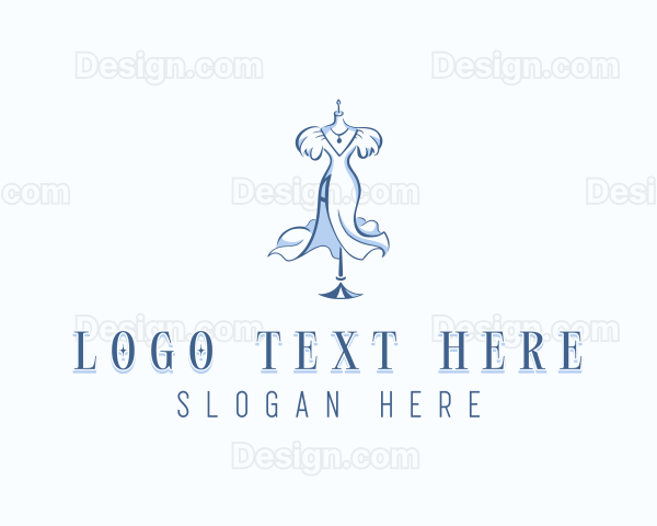 Wedding Dress Clothing Logo