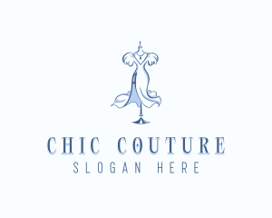 Wedding Dress Clothing logo design