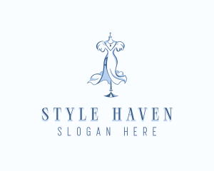 Wedding Dress Clothing logo design