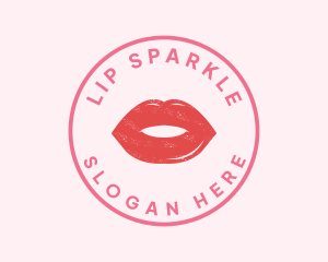 Red Lips Cosmetics logo design