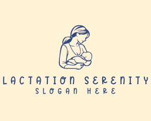 Childcare Baby Mother logo design