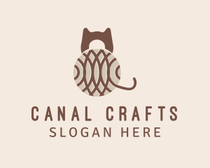 Crochet Cat Craft logo design