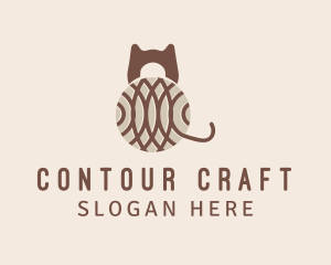 Crochet Cat Craft logo design