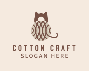 Crochet Cat Craft logo design