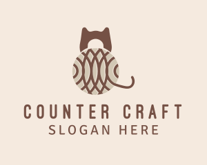 Crochet Cat Craft logo design