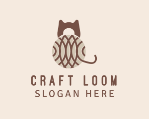 Crochet Cat Craft logo design