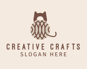 Crochet Cat Craft logo design