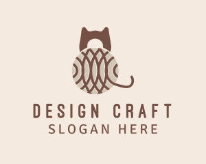 Crochet Cat Craft logo design