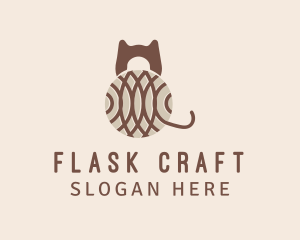 Crochet Cat Craft logo design