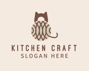 Crochet Cat Craft logo design