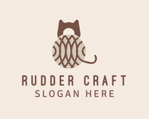 Crochet Cat Craft logo design